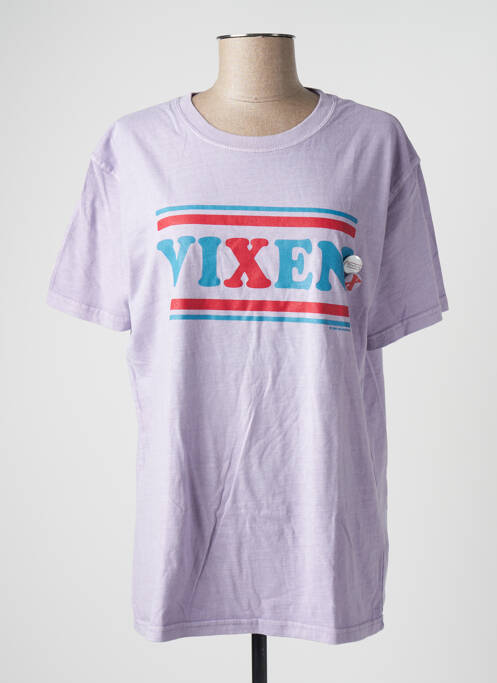 T-shirt violet NEWTONE pour femme