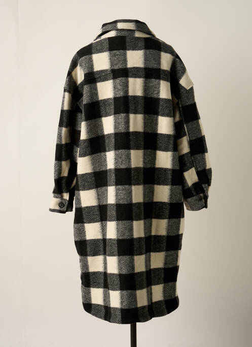 Manteau long noir GRACE & MILA pour femme