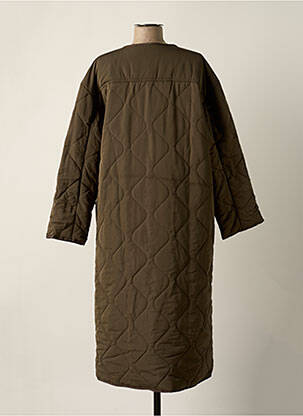 Manteau long kaki GRACE & MILA femme