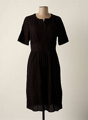 Robe mi-longue noir DAY OFF femme
