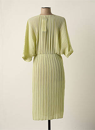 Robe mi-longue vert SAMSOE & SAMSOE femme