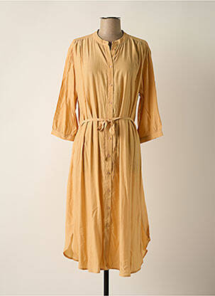 Robe courte beige MSCH COPENHAGEN femme