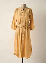 Robe courte beige MSCH COPENHAGEN femme