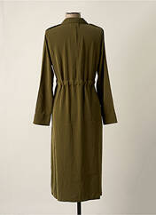 Robe mi-longue vert OBJECT pour femme seconde vue