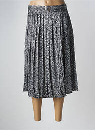Jupe mi-longue gris MOLLY BRACKEN femme