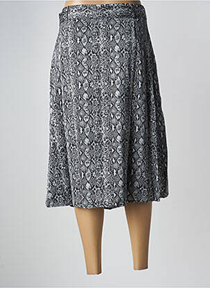 Jupe mi-longue gris MOLLY BRACKEN femme