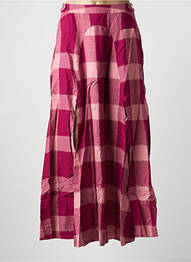 Jupe longue rose WILD femme