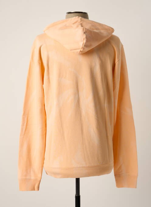 Sweat-shirt orange REEBOK pour homme