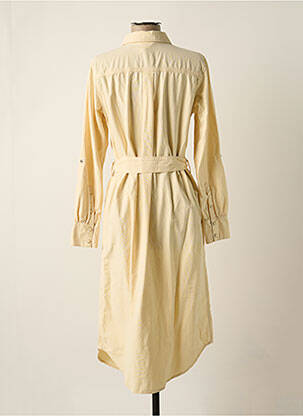 Robe mi-longue beige OBJECT femme