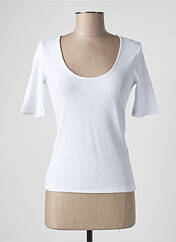 T-shirt blanc SAMSOE & SAMSOE pour femme seconde vue