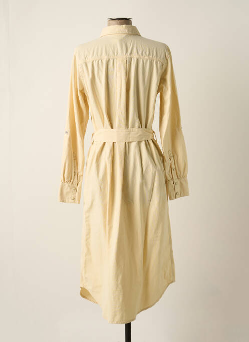 Robe mi-longue beige OBJECT pour femme