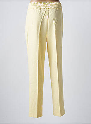 Pantalon droit jaune SELECTED femme