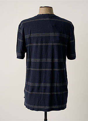 T-shirt bleu SAMSOE & SAMSOE homme
