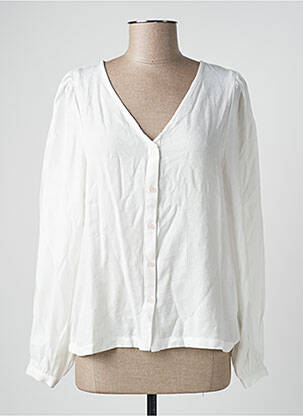 Chemise manches longues blanc VILA pour femme