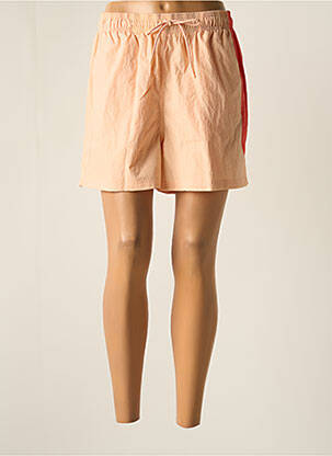 Short orange REEBOK femme