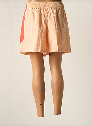 Short orange REEBOK femme