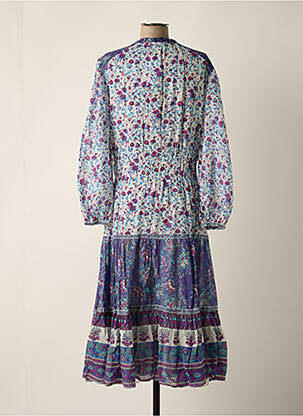 Robe mi-longue multicolore M.A.B.E femme