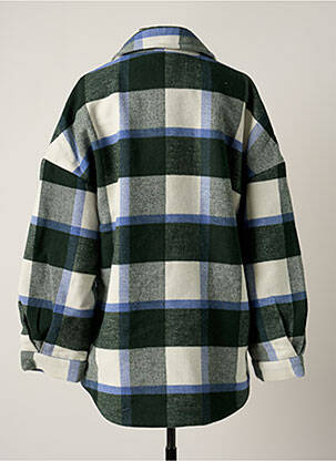 Manteau court gris PIECES femme