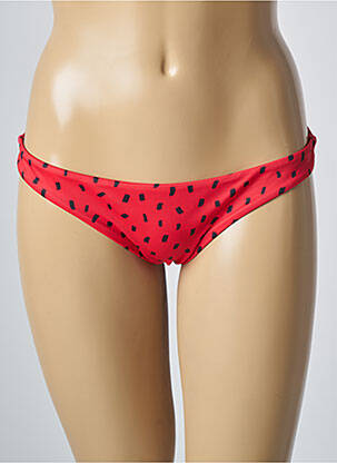Bas de maillot de bain rouge BILLABONG femme
