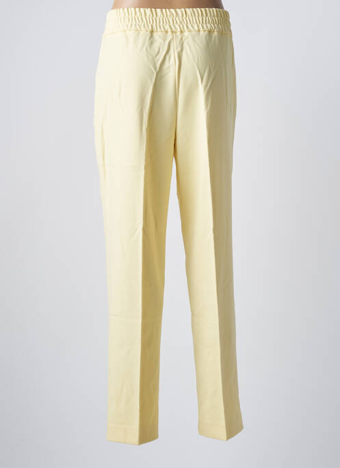 Pantalon droit jaune SELECTED femme