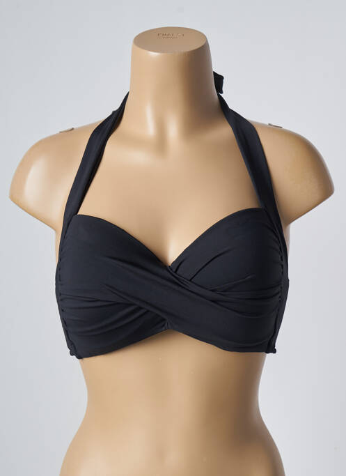 Haut de maillot de bain noir SEAFOLLY pour femme