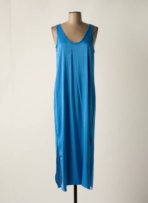 Robe longue bleu SAK'S pour femme