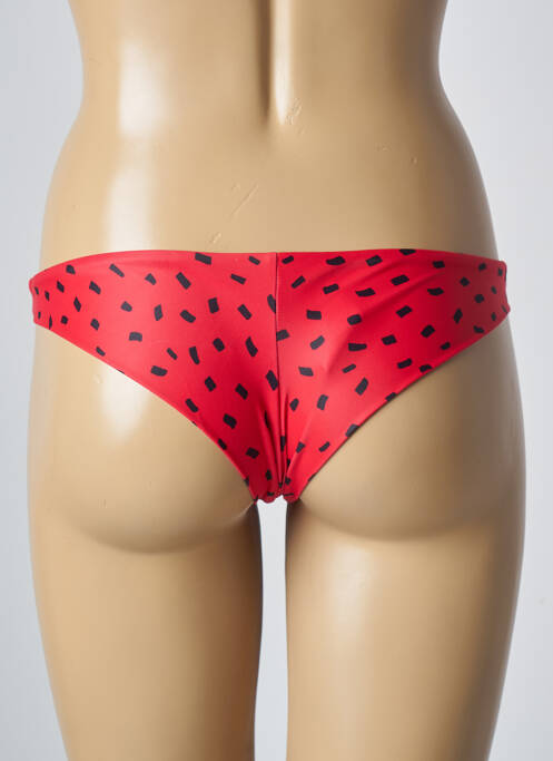 Bas de maillot de bain rouge BILLABONG femme