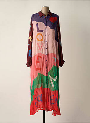 Robe longue multicolore SAK'S pour femme
