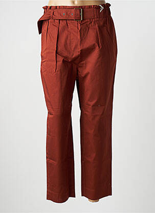 Pantalon large orange SESSUN femme