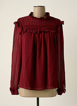 Blouse rouge SEE U SOON pour femme