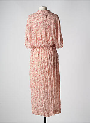 Robe longue rose SWILDENS femme