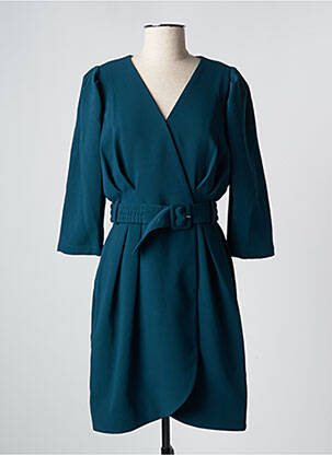 Robe mi-longue vert SUNCOO pour femme