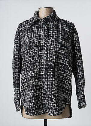 Manteau court vert IKKS femme
