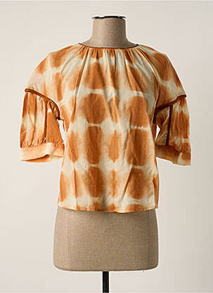 Top orange SESSUN femme