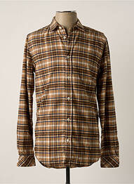 Chemise manches longues marron SAMSOE & SAMSOE homme