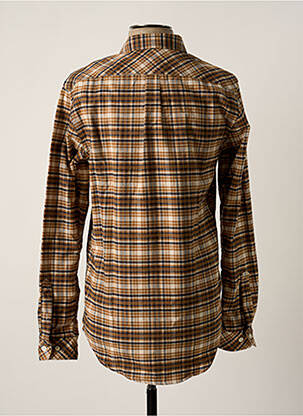 Chemise manches longues marron SAMSOE & SAMSOE homme