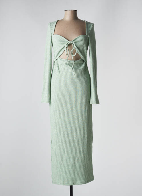 Robe longue vert NA-KD pour femme