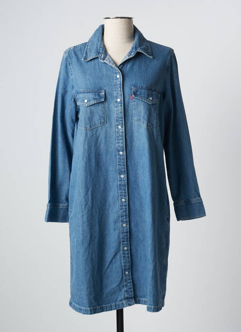 Robe mi-longue bleu LEVIS pour femme