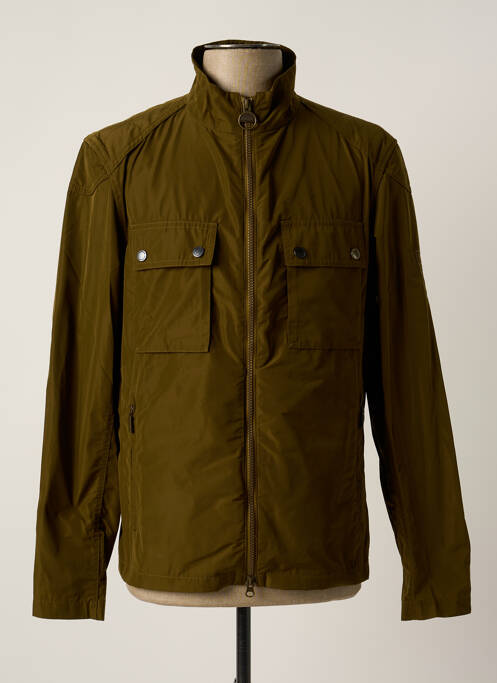 Blouson noir BARBOUR pour homme