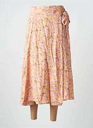 Jupe mi-longue beige Y.A.S femme