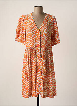 Robe courte orange Y.A.S femme