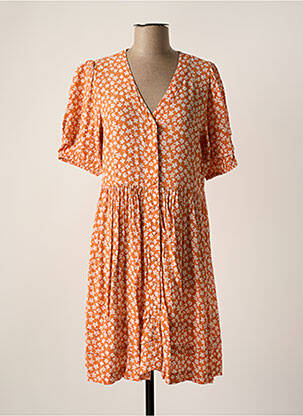 Robe courte orange Y.A.S pour femme