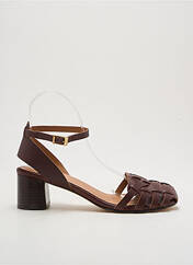 Sandales/Nu pieds marron DAY OFF pour femme seconde vue