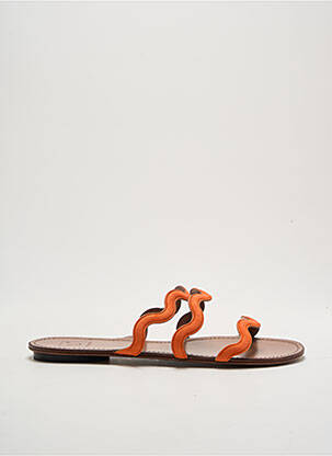 Sandales/Nu pieds orange L'AUTRE CHOSE pour femme
