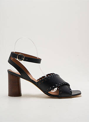Sandales/Nu pieds noir ANAKI pour femme