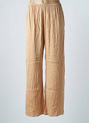Pantalon large beige SAK'S pour femme seconde vue
