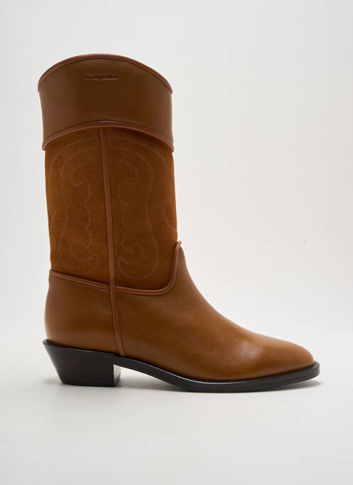 Bottes marron SEE BY CHLOÉ pour femme