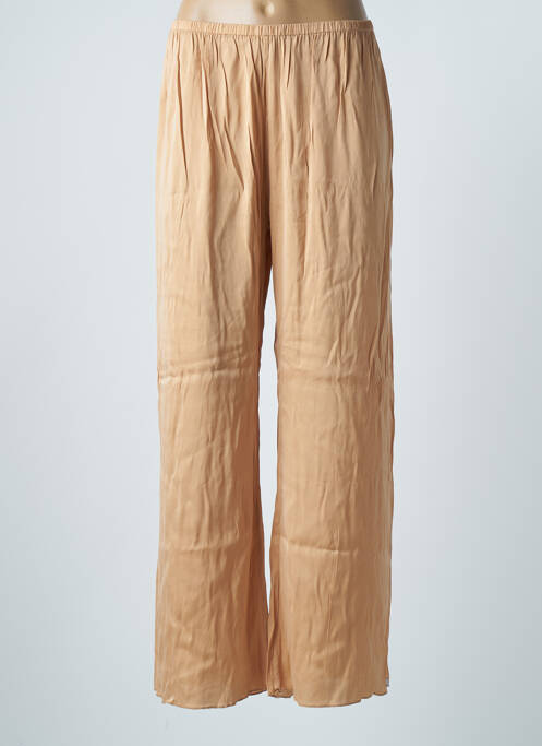 Pantalon large beige SAK'S pour femme
