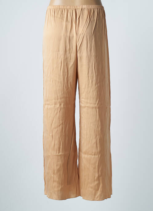 Pantalon large beige SAK'S pour femme