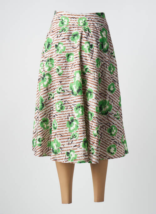 Jupe mi-longue beige ESSENTIEL ANTWERP pour femme